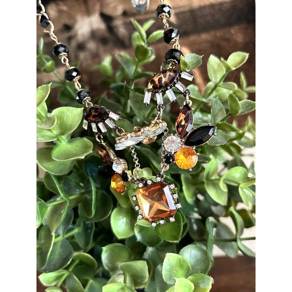 ❌Betsey Johnson Leopard Colored Style Necklace - Picture 5 of 10